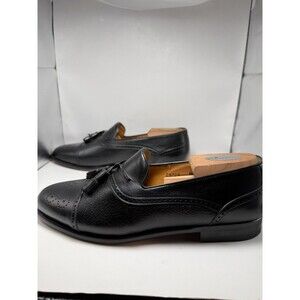 Mezlan Havana Brown Leather WingTip Cap Toe Loafers Dress Shoes 8.5 W